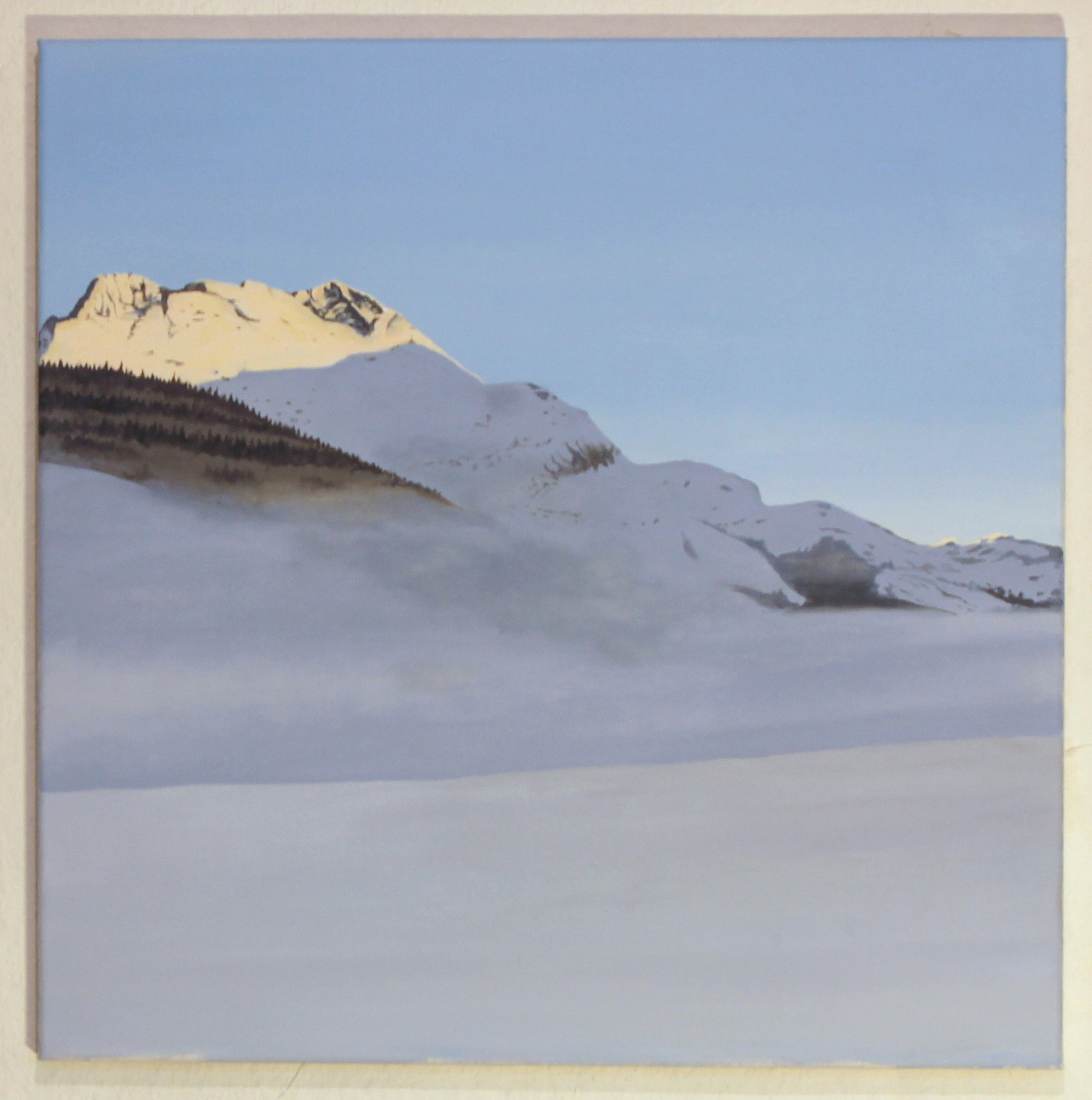 "O.T., Lech, Omeshorn" 60 x 60 cm, Acryl auf Leinwand, Felix Rieger 2017 | 18