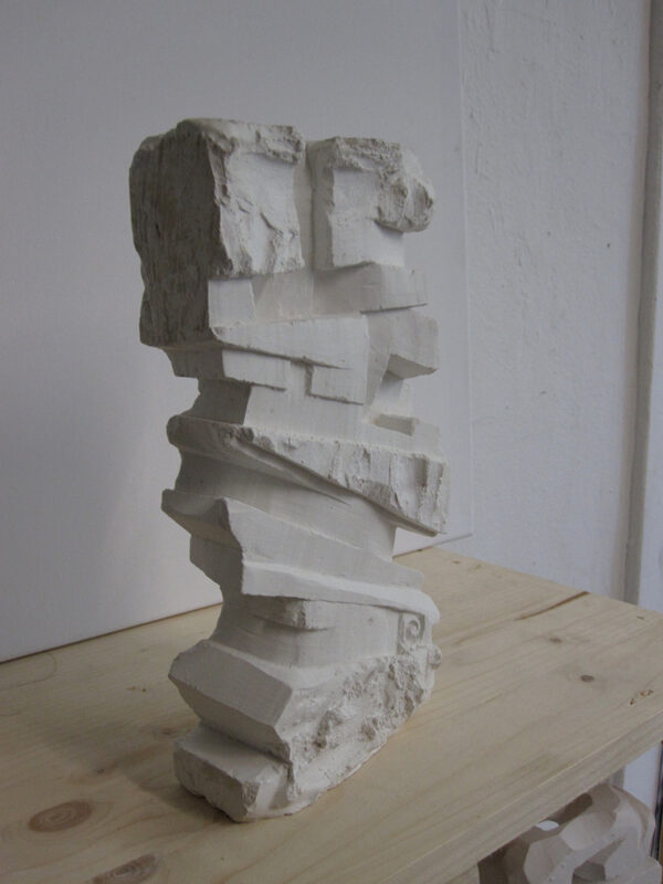 "Stability" sculpture 50 x 30 x 8 cm, Felix Rieger 2009