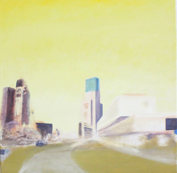 "Bikini, Zoo" Öl auf Leinwand, 50 x 50cm, Felix Rieger 2014