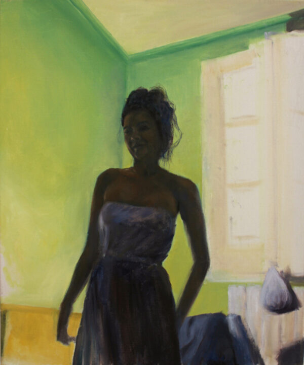 "CRISTI I" Öl auf Leinwand, 55 x 44 cm, Felix Rieger 2012