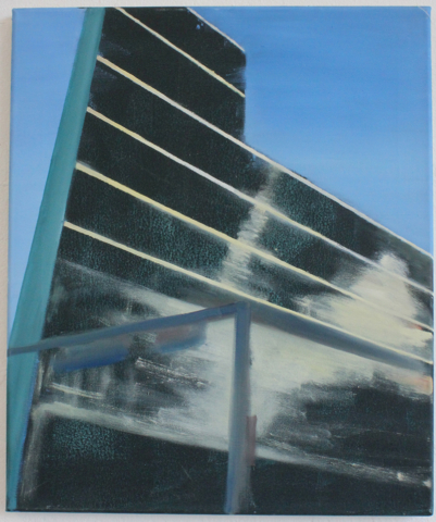 "Potsdamer Platz I" Öl auf Leinwand, 60 x 50 cm, Felix Rieger 2013