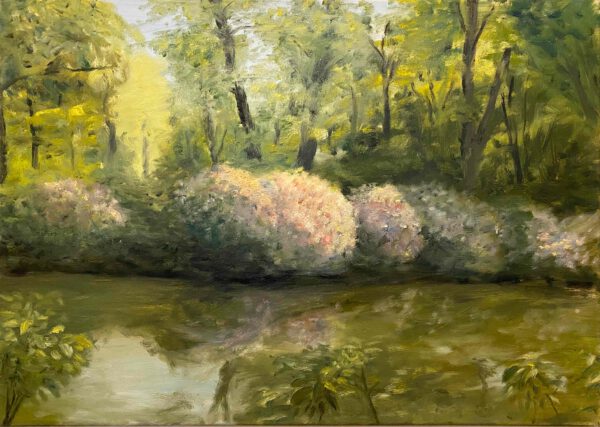 "Tiergarten"  Öl auf Leinwand, 50 x 70 cm, Felix Rieger 2010