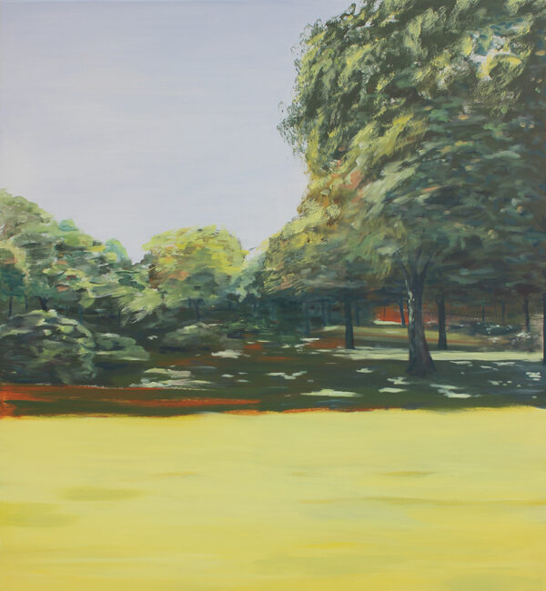 "Tiergarten V" Acryl auf Leinwand, 120 x 110 cm, Felix Rieger 2015