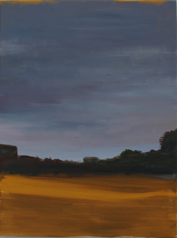 "Herbstlandschaft, O.T." 60 x 50 cm, Öl und Acryl auf Leinwand, Felix Rieger 2015