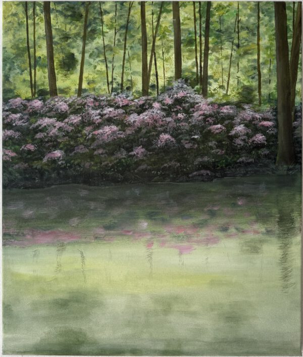 „Tiergarten XVII“ 65 x 55 cm, acrylic on canvas, Felix Rieger 2024 /25